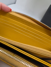 CHANEL YELLOW CAVIAR ZIPPY WALLET
