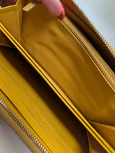 CHANEL YELLOW CAVIAR ZIPPY WALLET