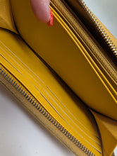 CHANEL YELLOW CAVIAR ZIPPY WALLET
