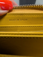 CHANEL YELLOW CAVIAR ZIPPY WALLET