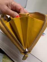 CHANEL YELLOW CAVIAR ZIPPY WALLET