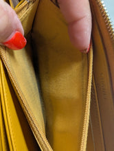 CHANEL YELLOW CAVIAR ZIPPY WALLET