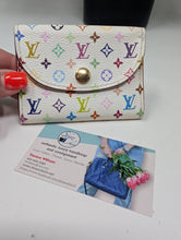 LOUIS VUITTON MURAKAMI WHITE CARD HOLDER
