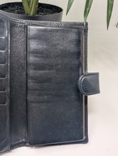 CHANEL BLACK CAVIAR BIFOLD KISS LOCK WALLET