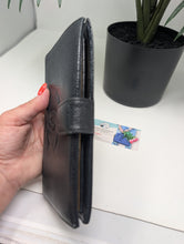 CHANEL BLACK CAVIAR BIFOLD KISS LOCK WALLET