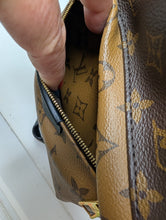 LOUIS VUITTON MONOGRAM REVERSE PALM SPRINGS PM BACKPACK