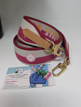 LOUIS VUITTON PINK JACQUARD STRAP, from Diane bag