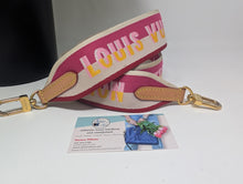 LOUIS VUITTON PINK JACQUARD STRAP, from Diane bag