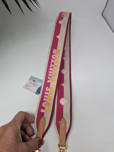 LOUIS VUITTON PINK JACQUARD STRAP, from Diane bag