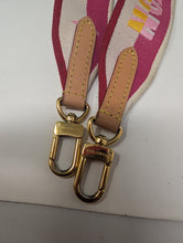 LOUIS VUITTON PINK JACQUARD STRAP, from Diane bag