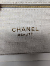 CHANEL GWP IVORY BEAUTE COSMETIC/TOILETRY CASE, NEW IN BOX