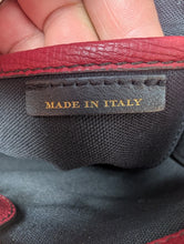 BURBERRY CRIMSON BANNER TOTE, EXCELLENT