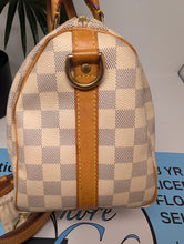 LOUIS VUITTON AZUR SPEEDY 25 BANDOLIERE