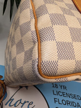 LOUIS VUITTON AZUR SPEEDY 25 BANDOLIERE