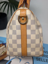 LOUIS VUITTON AZUR SPEEDY 25 BANDOLIERE