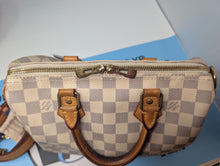 LOUIS VUITTON AZUR SPEEDY 25 BANDOLIERE