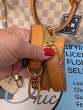 LOUIS VUITTON AZUR SPEEDY 25 BANDOLIERE