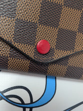 LOUIS VUITTON DE JOSEPHINE WALLET, RED INTERIOR