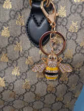 GUCCI GG SUPREME BEES SMALL SHOPPER TOTE, EXCELLENT