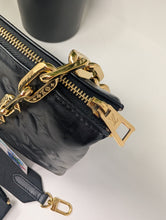 LOUIS VUITTON BLACK COUSSIN PM, VERY EXCELLENT