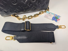 LOUIS VUITTON BLACK COUSSIN PM, VERY EXCELLENT