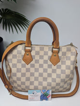 LOUIS VUITTON AZUR SPEEDY 25 BANDOLIERE