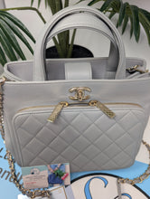 CHANEL GREY BUSINESS AFFINITY TOTE, MINT CONDITION, SERIES 29