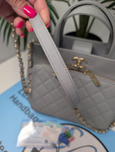 CHANEL GREY BUSINESS AFFINITY TOTE, MINT CONDITION, SERIES 29