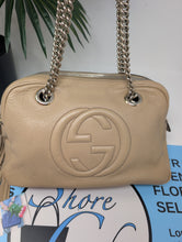 GUCCI SOHO BEIGE SHOULDER BAG