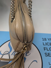 GUCCI SOHO BEIGE SHOULDER BAG