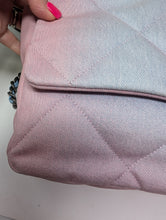 CHANEL 19 OMBRE DENIM PINK BLUE MED/LG, LIKE NEW, LIMITED 2024 CRUISE COLLECTION