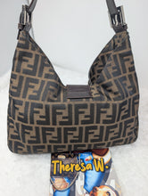 FENDI ZUCCA HOBO SHOULDER BAG
