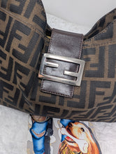 FENDI ZUCCA HOBO SHOULDER BAG