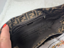 FENDI ZUCCA HOBO SHOULDER BAG
