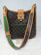 LOUIS VUITTON MONOGRAM MUSETTE SALSA, GREEN, CROSSBODY