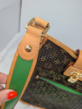 LOUIS VUITTON MONOGRAM MUSETTE SALSA, GREEN, CROSSBODY