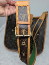 LOUIS VUITTON MONOGRAM MUSETTE SALSA, GREEN, CROSSBODY