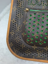 LOUIS VUITTON MONOGRAM MUSETTE SALSA, GREEN, CROSSBODY