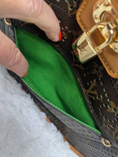LOUIS VUITTON MONOGRAM MUSETTE SALSA, GREEN, CROSSBODY