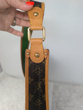 LOUIS VUITTON MONOGRAM MUSETTE SALSA, GREEN, CROSSBODY