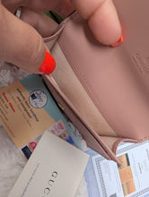 GUCCI PINK MINI CROSSBODY & GUCCI PINK MATCHING CARD CASE, BRAND NEW WITH DUST BAGS & BOXES