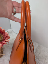 PRADA SAFFIANO ORANGE LEATHER PROMENADE BAG