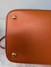 PRADA SAFFIANO ORANGE LEATHER PROMENADE BAG