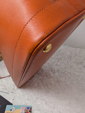 PRADA SAFFIANO ORANGE LEATHER PROMENADE BAG