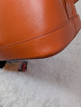 PRADA SAFFIANO ORANGE LEATHER PROMENADE BAG