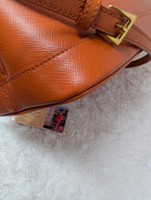 PRADA SAFFIANO ORANGE LEATHER PROMENADE BAG