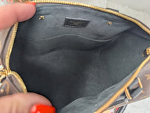 LOUIS VUITTON MONOGRAM TRUNK SPEEDY 25 BANDOLIERE, LIKE NEW