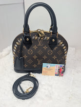 LOUIS VUITTON ALMA BB, METAL STONES LIMITED EDITION, CROSSBODY