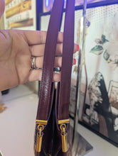 DIOR VINTAGE TROTTER SHOULDER BAG, BURGUNDY