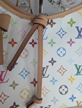 LOUIS VUITTON MURAKAMI WHITE MULTICOLOR CARRYALL PM